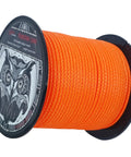 GM Climbing Throw Line 2.2mm 180ft Orange UHMWPE Cord, 1000lb Strength for Tree Climbing, Arborist Utility Rope on spool