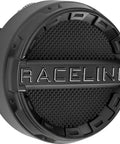 Black Twist Wheel Center Cap Replacement For 4/110-4/115 And 4/137-4/156, fits Twist wheels only, textured design