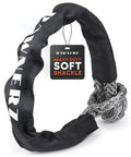 Heavy Duty Soft Shackle 100000 Lb UHMWPE Recovery Connector with three quarter inch body and chafe sleeve