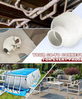 4 Inch PVC Pipe Coupling Fitting Schedule 40 Straight Slip Socket Connector SOC To SOC for various home and industrial projects