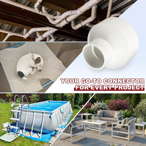 4 Inch PVC Pipe Coupling Fitting Schedule 40 Straight Slip Socket Connector SOC To SOC for various home and industrial projects