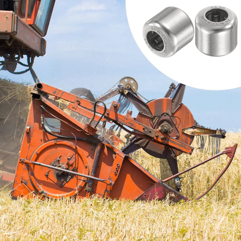 Rock Solid One Way Needle Roller Bearing, Top Tier Chrome Steel Clutch Bearing With Washers, Heavy Duty Overrunning Support Part Built Like A Tank For Reliable Performance And Smooth Industrial Applications
