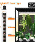 High-PPFD grow light illustration on Plant Cabinet With Pegboard 3 Tier Grow Light Shelf Metal Plant Stand