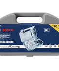 9 Piece General Purpose Bi Metal Hole Saw Kit with SpinLock Arbors Pilot Bit and Progressor Tooth Design case