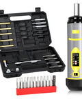 Dead Nuts Precise Torque Screwdriver Featuring Audible Click Factory Calibration 10 To 70 Inch Pounds, tool kit with brass steel pin punches.