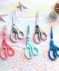 Pro Grade All Purpose Scissors 8 Inch Heavy Duty Shears Gradient Pink Handles For Office Home Projects And Crafts Ergonomic Grip Stainless Steel Blades For Precise Clean Cuts And Everyday DIY Use, assorted colors