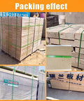 Heavy Duty Automatic Strapping Tool, Rechargeable Battery Powered Packaging Machine securing packed cardboard boxes with green straps.