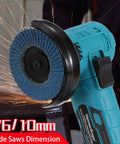 Brushless Mini Angle Grinder Cordless 18V Tool, 19500 RPM Portable Metal Grinding And Cutting, Compact Handheld Cutter, Battery Not Included, Compatible With 18V LXT Batteries