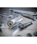 Three Eighth Inch Drive Universal Socket With Adapter For Auto Adjusting From One Quarter To Three Quarters Inch And Seven To Nineteen Millimeter