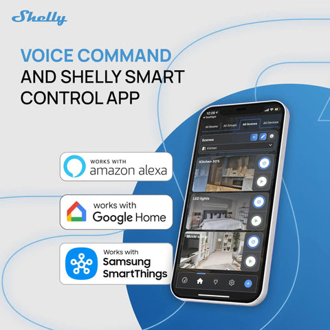 1PM Mini Gen4 Smart Switch With Wi Fi Zigbee And Matter Compatibility 1 Channel 8A Dual Pack Power Monitoring No Hub Needed Fast Setup In Minutes Remotely Control Appliances From Anywhere, app control screen