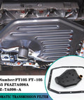 Pro Grade Heavy Duty Automatic Transmission Filter Kit For 4R70W 4R75W And 4R75E showing filter and gasket