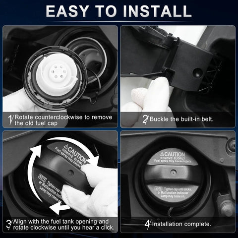Step-by-step installation of Replacement Gas Cap Fits Toyota Camry 2002 To 2006 And A Bunch Of Toyota Models Including Tacoma 4Runner