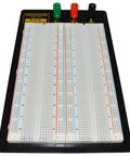 1,660 Tie Point Solderless Breadboard Kit With Sturdy Metal Backing And 3 Binding Posts, 8.7 X 5.9 Inch Prototyping Board