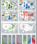 42 By 63 Inch Energy Raw Materials Map Poster Of The United States 1970 Vintage Retro Wall Art Gallery Print Ideal For History Buffs