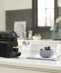 Inissia Style Espresso Machine For Home Use Compact Black Coffee Maker With Two Programmable Espresso And Lungo Buttons