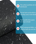 Close-up of wet sandpaper from All In One Sandpaper Kit With 36 Wet Or Dry Grit Sheets From 120 To 3000, showing waterproof quality.