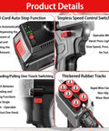 Cordless Electric Wire Puller And Cable Fish Tape Stringer That Takes A Straight Shot Through Wall Chases Boasting Heavy Duty Muscle And Rechargeable Battery Pack For No Sweat Wiring Upgrades, showing product details and features.