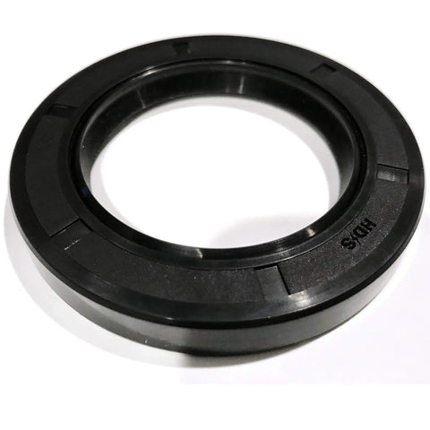 Heavy Duty High Speed Washer Tub Bearing And Seal Rebuild Kit Fits W10290562 W10772619 rubber seal viewed from the side.