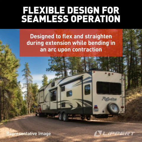 Flex Guard Double Kit With Hardware Black for RV Slide Out Protection Tough As Nails Heavy Duty Shield for Plumbing Wiring and Hoses Beneath Floor During Slide Outs on RV