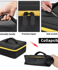 Top Reliable Canvas Tool Stash Designed For Dewalt 20V Max Xr Cordless Router Dcw600B And Makita Xtr01Z with durable zipper and collapsible design.