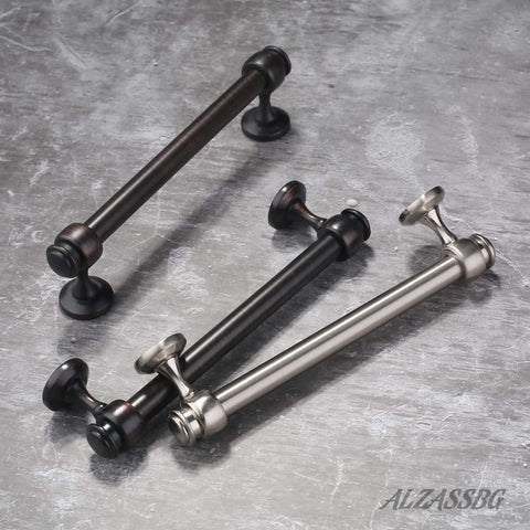 Oil Rubbed Bronze Cabinet Pulls 10 Pack 5 Inch Center To Center Straight Bar Handles For Cabinets And Drawers