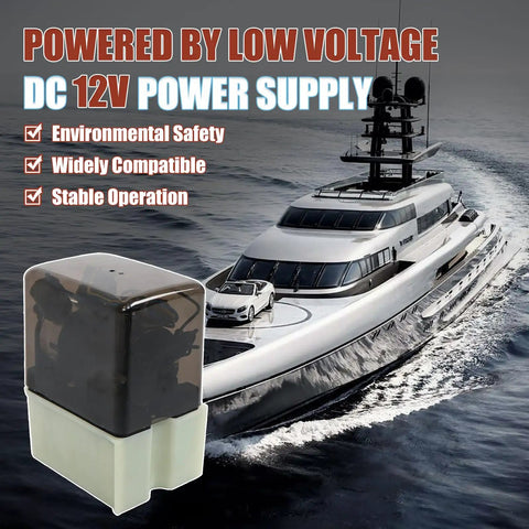 12V Marine Hydraulic Power Unit For Trim Tabs On Yachts And Boats Easy Install HPU Pump For Boat Trim Tabs High Pressure Hydraulic System To Raise And Lower Tabs in use on luxury yacht