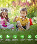 Children playing near Citronella Mosquito Repellent Incense Sticks 240 Pack For Outdoor Patio And Garden Safe For Yard Camping Fishing Plant Based Natural DEET Free Pet Friendly Indoor Use