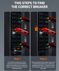 Step-by-step guide using Circuit Breaker Finder With GFCI Outlet Tester For Home And Workshop Easy Plug And Play Electrical Tester Tool