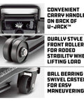 Close-up of 2 Ton U Jack Garage Jack That Saves Time No Fuss With 3000 Lbs Load Capacity And Lift Range from Four And A Half Inch