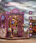 DIY Book Nook Kit For Beginners With The Astrology Bookshop Theme Miniature Scene On A Shelf Wooden Laser Cut Craft Kit