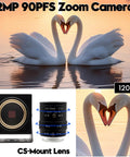 Global Shutter USB Camera For Ultra Sharp High Speed Capture At 1200P 90FPS with CS-mount lens and swans image background