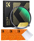 Ultra Slim 82mm MC UV Filter With 28 Multi Layer Coatings HD glass in packaging with cleaning cloths and box.