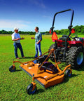 Heavy Duty Finish Mower Belt 20644 for RD60 RM550 with Batwing cutters in field