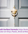 Outdoor Restorer For Vinyl, Plastic, Stone And Metal That Deeply Penetrates Faded Weathered Surfaces And Revives Patio Furniture