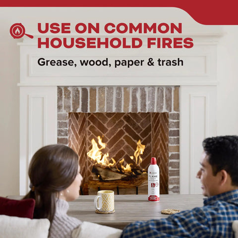 Dead Simple Aerosol Fire Extinguishing Spray Two Pack Rapid Class Abc Emergency Heat Stopper No Worries Quick Acting Smoke Control Kit For Home Car And Emergency Go Bag