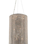 Premium 12 Light Foyer Pendant Fixture Featuring Elegant Candelabra Holders For Bold Entryway Makeovers And Slick Home Decor Accents That Look Absolutely Dope, hanging crystal lantern.