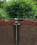 Installed Drip Irrigation Conversion Kit For 1800 Series Pop Up Sprinklers To 6 Drip Emitters With 1/4 Inch Tubing