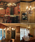 LED Candelabra Bulb 25W Equivalent 3000K Soft White Warm Glow used in ornate chandeliers and decorative dining settings
