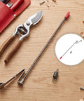 2 Pcs Binding Tool Replacement Pusher Pins And Springs Kit, Durable Metal Parts For Branch And Veg Tying Machines, Easy Maintenance, Fits A Wide Range Of Tying Tools, Includes Tape Tool Staples And Pusher Pins., metal replacement spring and pusher pin for garden tying tool