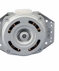 Front view of Replacement Dishwasher Circulation Pump Motor For LDF6810BB LDF6810ST Models, silver finish, durable component.