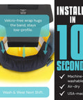 Extreme Sweat Absorbing Hard Hat Liner Sweatband with quick dry cooling and washable inner band installation instructions
