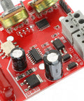 DIY Spot Weld Machine Control Board with Time and Current Adjustable Controller, close-up of high stability PCB components.