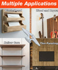 Strong Hollow-Door Anchor With Screws for plasterboard, wood, hollow core, thin paneling applications shown in image.