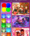 Galaxy Projector Night Light With Remote And Speaker, Create A Starry Sky Vibe For Baby, Kids, And Adults, Color Modes, Visual Effects