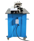 Front view of Electric Sheet Metal Seaming Machine For 0.02 To 0.05 Inch Thick Sheets 220V with alloy steel rollers.