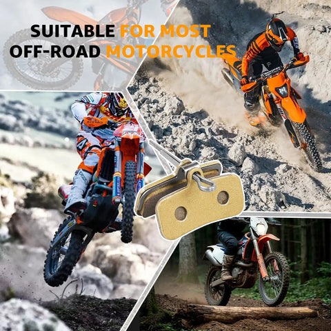 Off-road motorcycles and 3 Piece Universal Disc Brake Pad Set For Talaria Sting R MX3 MX4 Surron Light Bee Segway X160 X260 And Super73