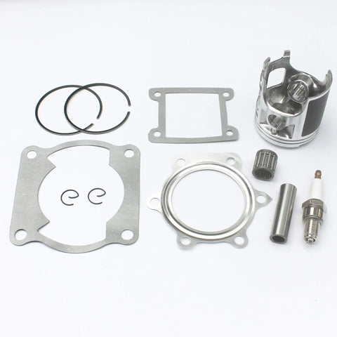 Yamaha Blaster 200 YFS200 Top End Kit with moly piston, rings, wristpin, circlips, gaskets, needle bearing, spark plug.