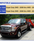 Heavy Duty Body Mount Bushing Kit For 2008 To 2016 F250 Super Duty Trucks Eliminate Clunks And Squeaks Restore Tight Ride And Handling Durable Dirt And Fluid Resistant Build Easy Install For A Smoother Quieter Ride. Compatible with Ford F250 F350 Super Duty 2008-2016