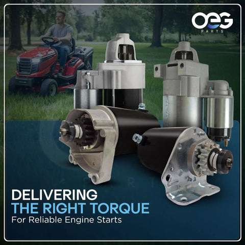 Beefed Up Heavy Duty Starter Motor With Upgraded Gear For Kohler Cub Cadet And New Holland Lawn Mowers display