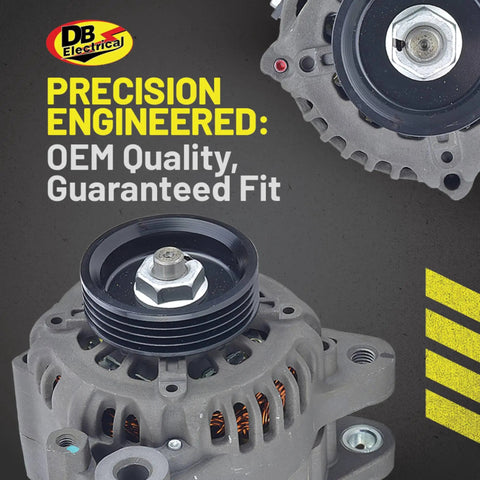 Remanufactured 12V 55 Amp Marine Alternator For Mercury Outboard 150 HP 2012 On With CW Rotation And Easy Mounts B Plus